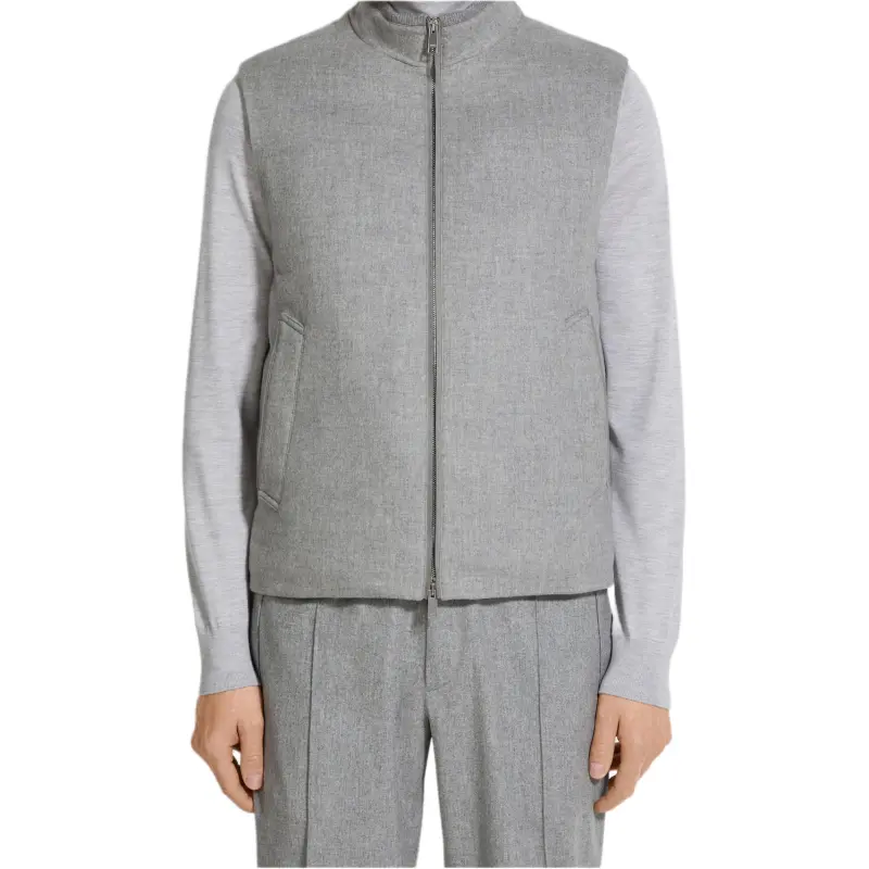 Ermenegildo Zegna Elements Zipped Gilet-1