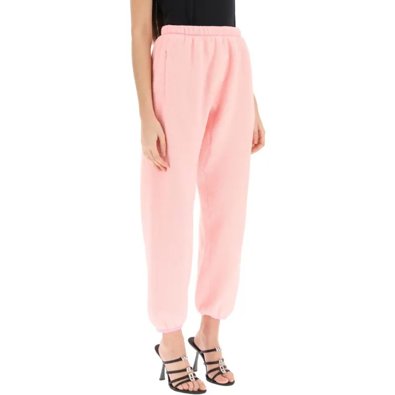 Alexander Wang Knitted Sweatpants Unisex Pink-2
