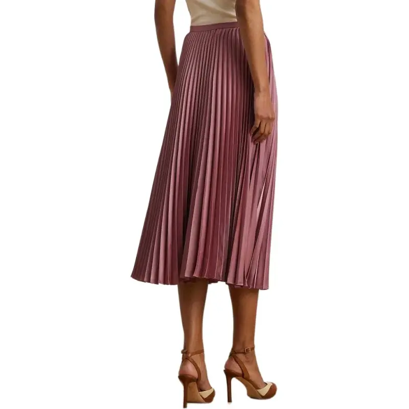 LAUREN RALPH LAUREN SS25 Casual Long Skirt Women's Pink-2