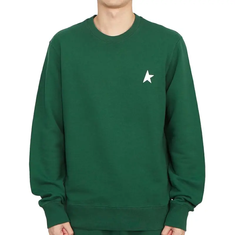 Golden Goose Sweatshirts Men Green-2