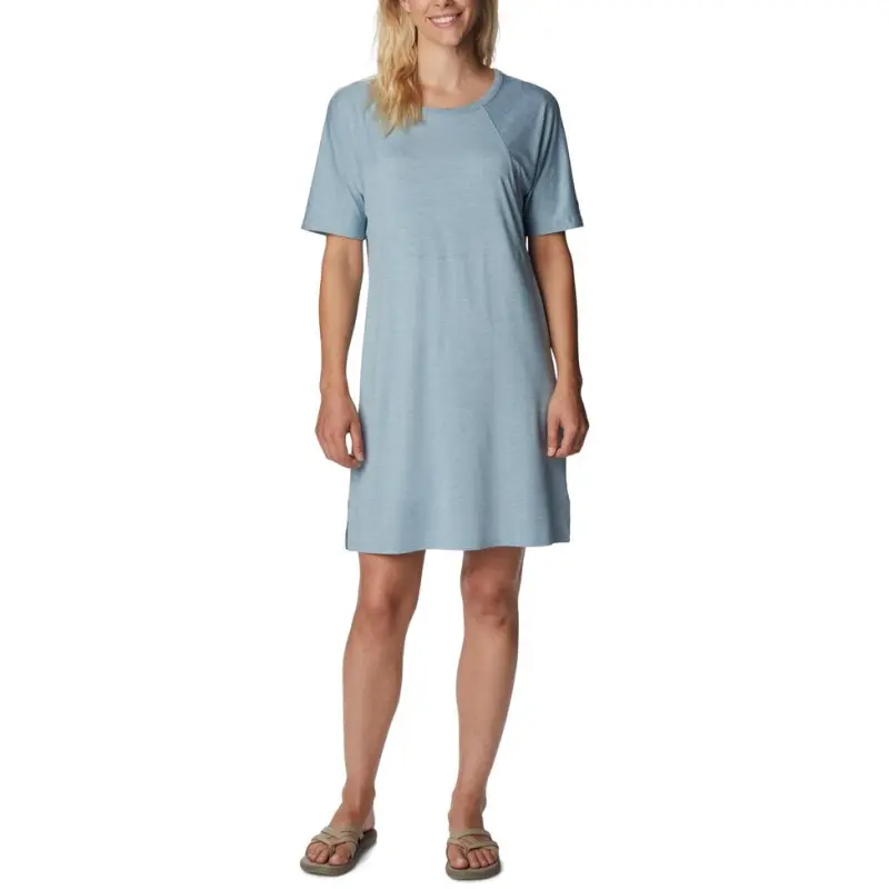 Columbia Short Sleeved Dress Women's Blue-2