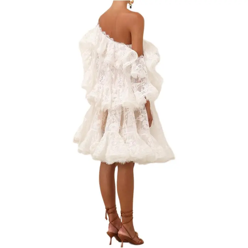 Zimmermann SS25 Slip Dress Women's Ivory White-3