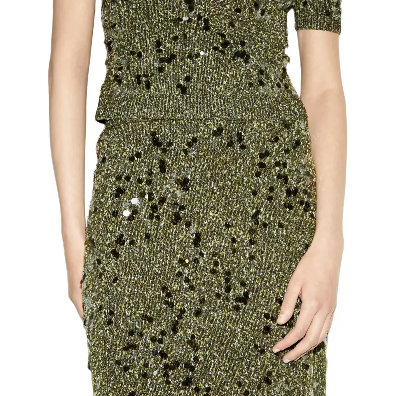 GUCCI Tweed Skirt-4