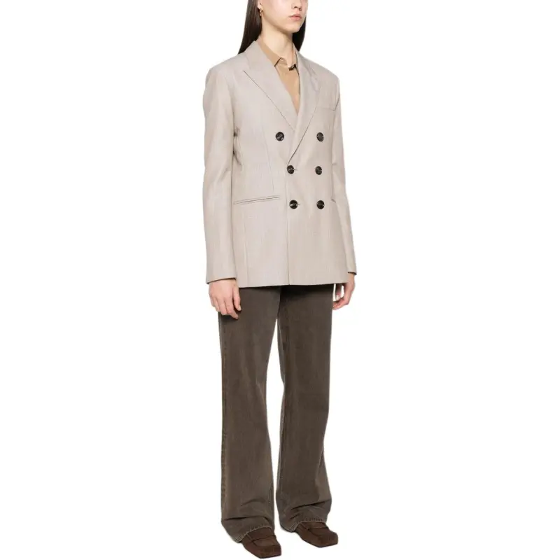 AMIPARIS Paris Double Breasted Split Blazer-2