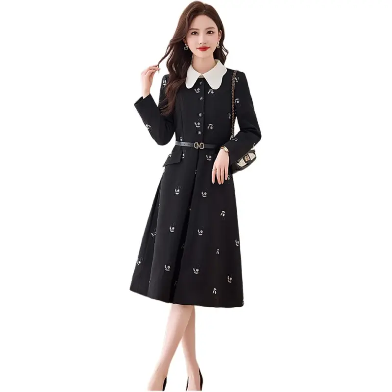 Fele.d Long Sleeved Dress Women's-2