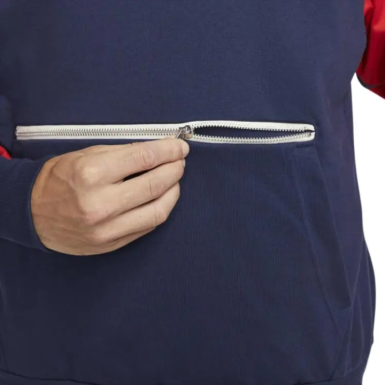 Nike Sweatshirts Men Blue Red-2
