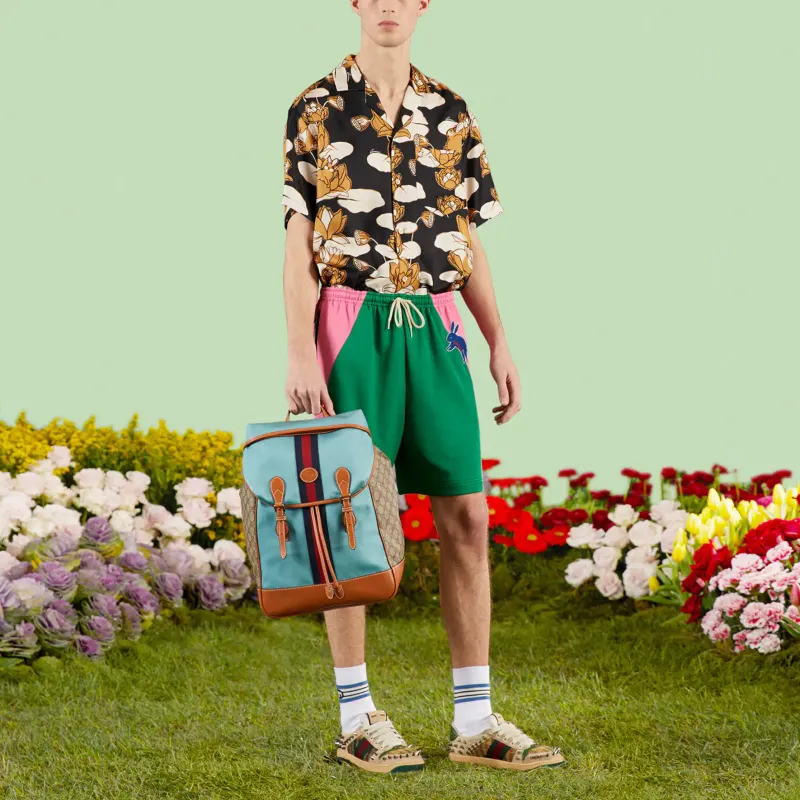 GUCCI SS23 Casual Shorts Men's Green-1