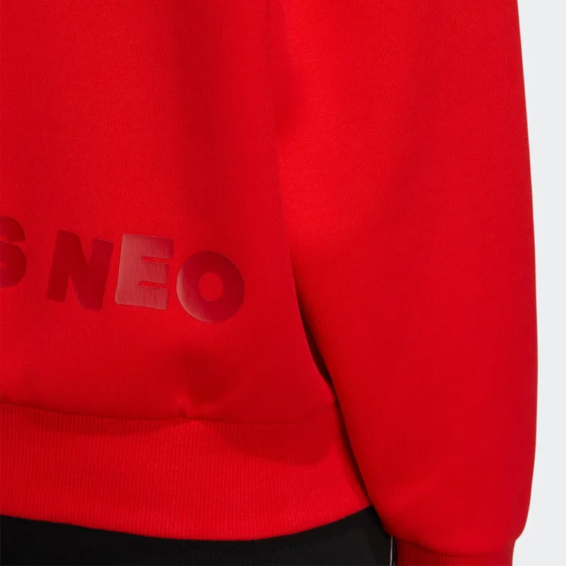 Sesame Street X Adidas Neo Sesame Street Co branded Collection Sweatshirts Women's Red-4