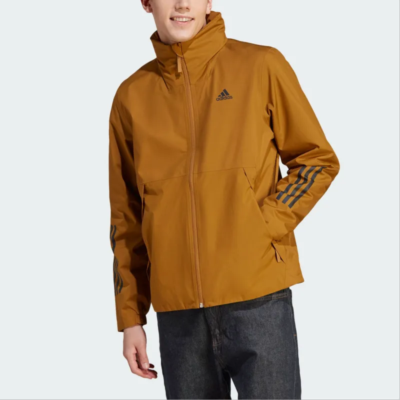 Adidas 3 Stripes Jackets Men Bronze Strata-1