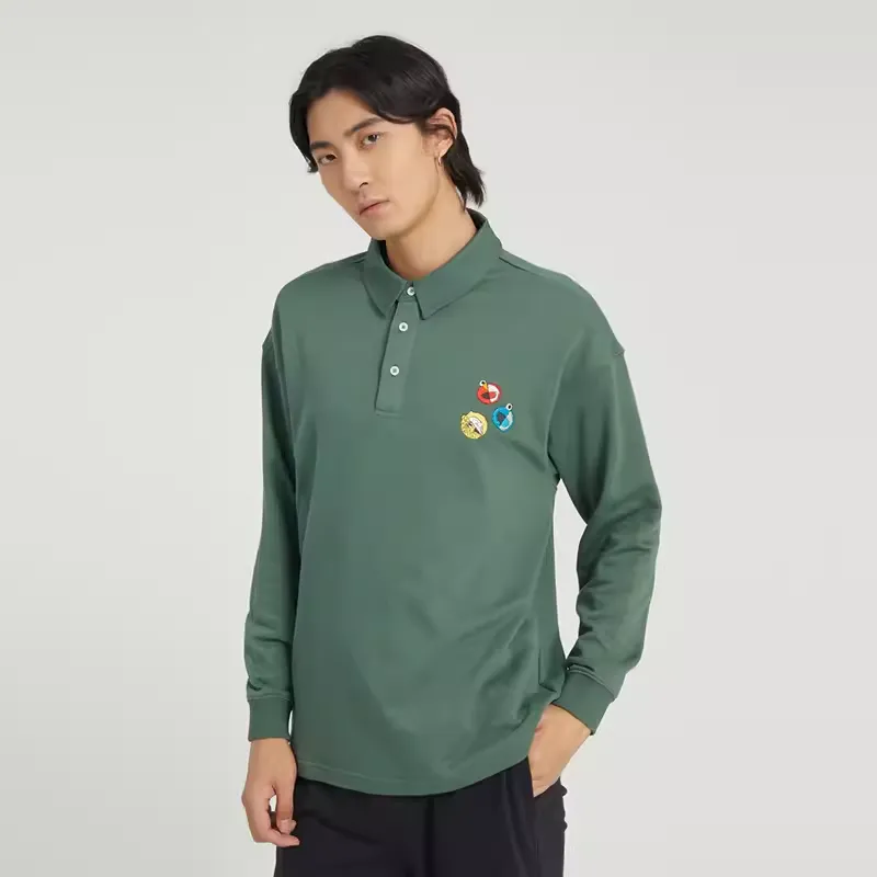 Adidas Neo Polo Shirt Unisex Green-2