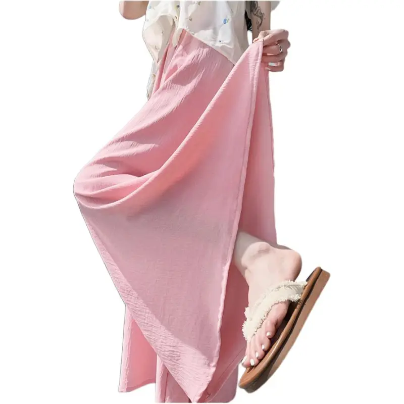Ya Sheep People Casual Pants Women's Light Pink-2