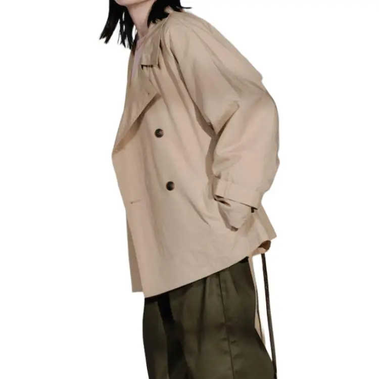 FREAK'S STORE Trench Coat Women's Light Umber-2