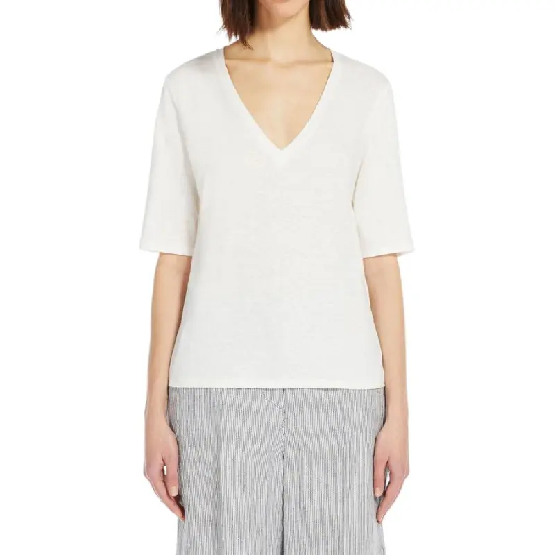 WEEKEND MaxMara T Shirts Women's White-1
