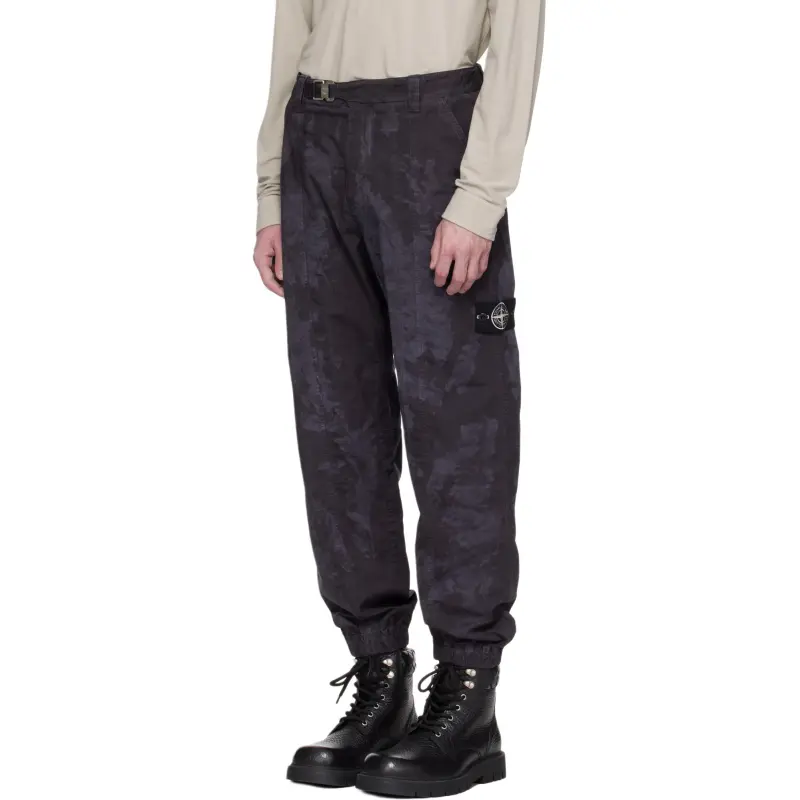 STONE ISLAND Casual Pants Men's Lead Gray-5