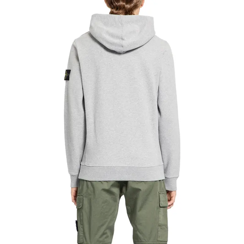 STONE ISLAND Compass Patch Drawstring Hoodie-4