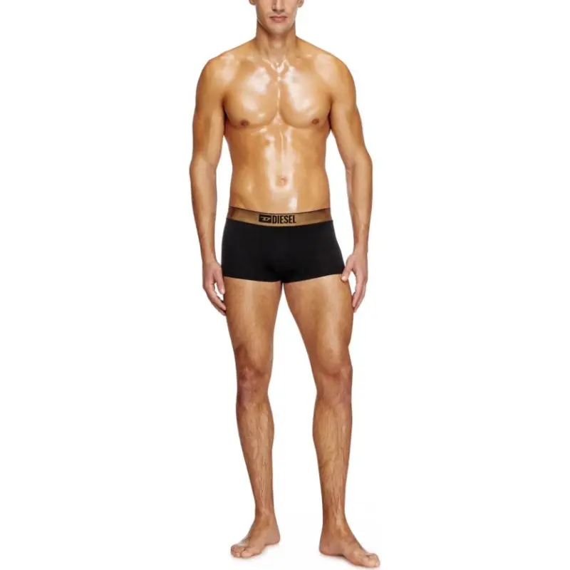DIESEL Damien Gft Logo Waistband Pack Of Three Boxers-3