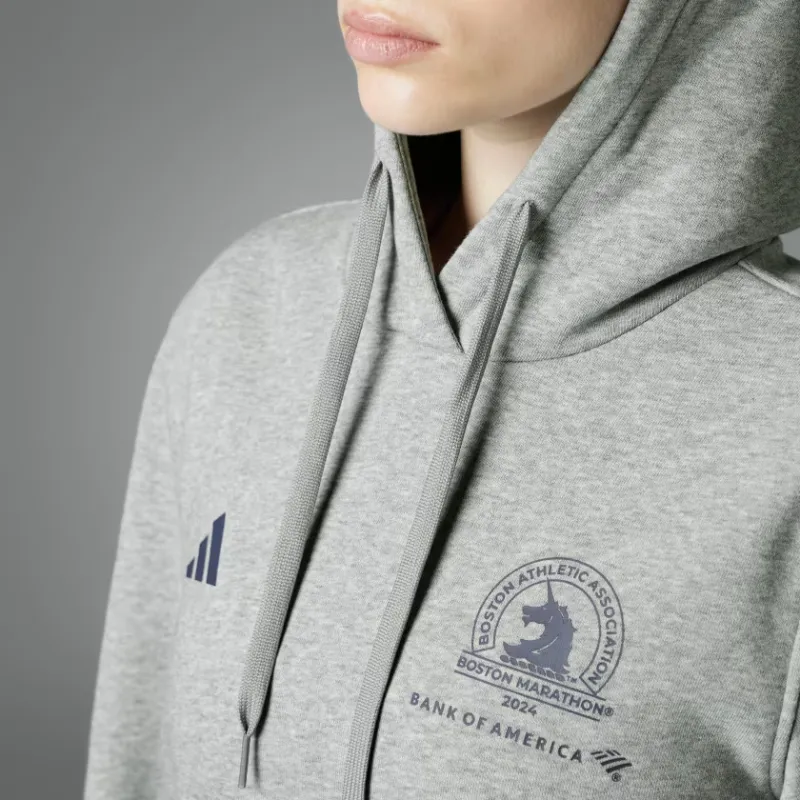 Adidas Free Shipping With AdiClub Boston Marathon® 2024 Graphic Hoodie-4