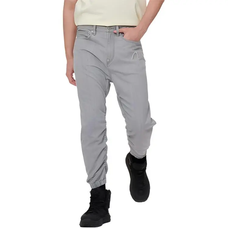 EVISU SS22 Jeans Men's Light Gray-7