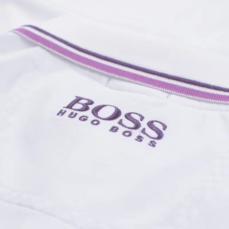 HUGO BOSS Polo Shirts Men White-6