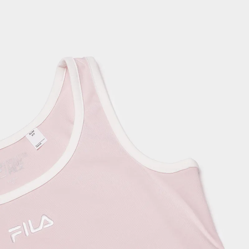 FILA Tank Top Women's Leather Clay Pink-2