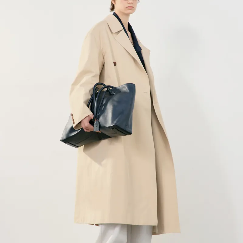 LOW CLASSIC Double Trench Coat-7