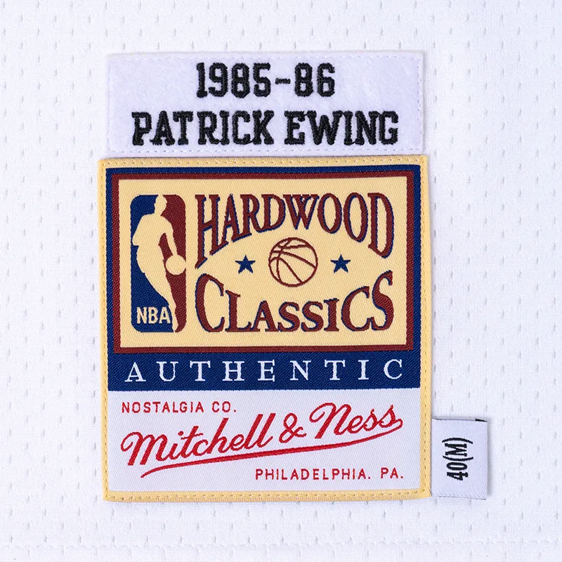 Mitchell Ness Basketball Jerseys Men White-3