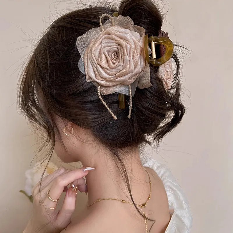 JianKai Acrylic Hair Clips Women's-1