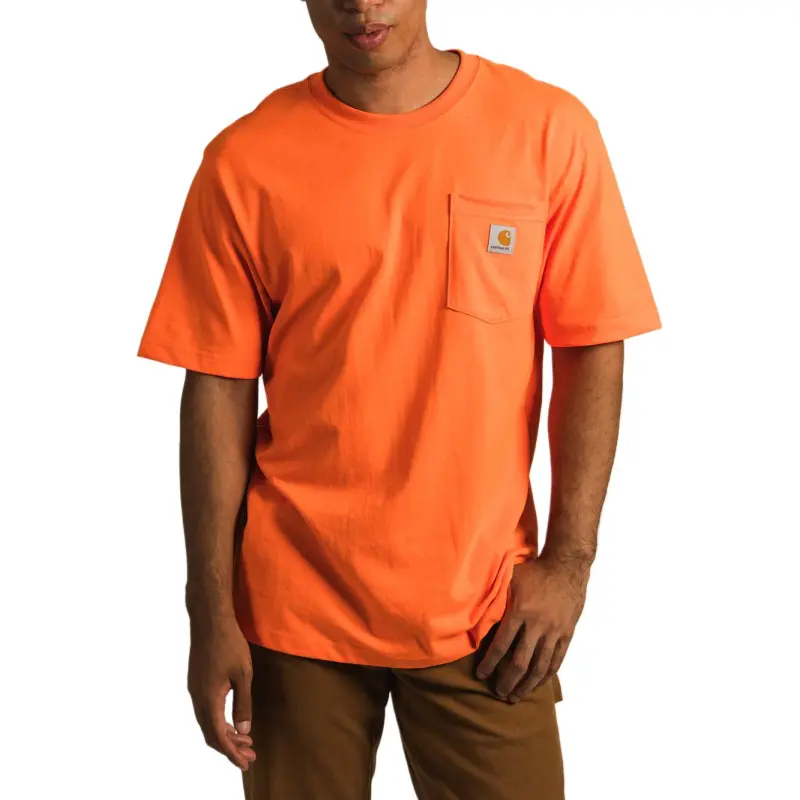 Carhartt T Shirts Men Orange-4