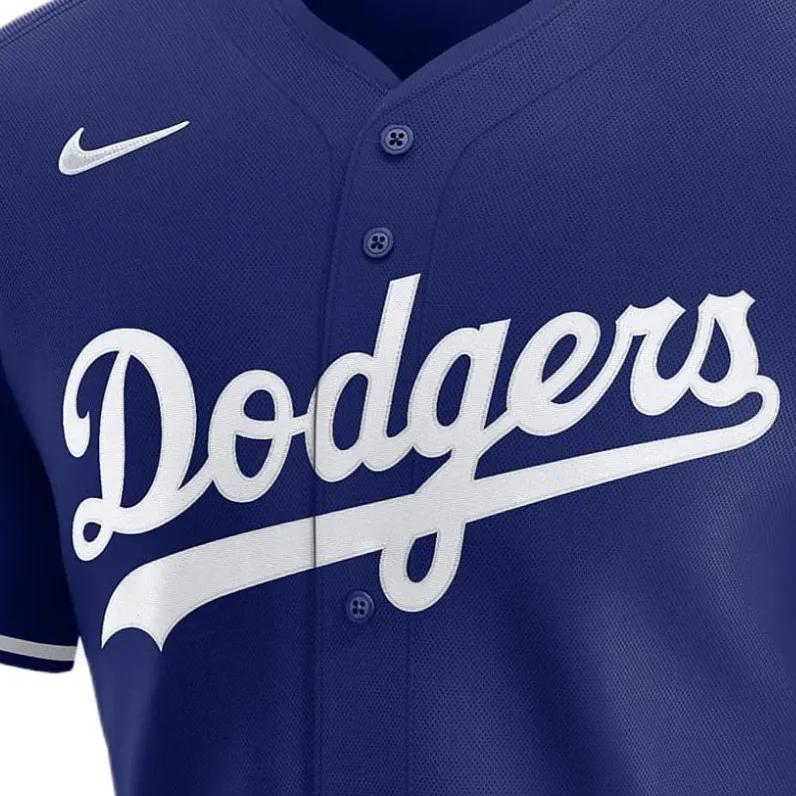 Nike x MLB Dri-FIT ADVLos Angeles Dodgers FW24 Baseball Jacket Men's Blue-2