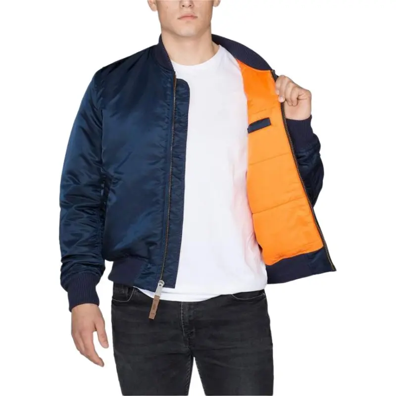 Alpha Industries Classic Zipped Bomber Jacket-4