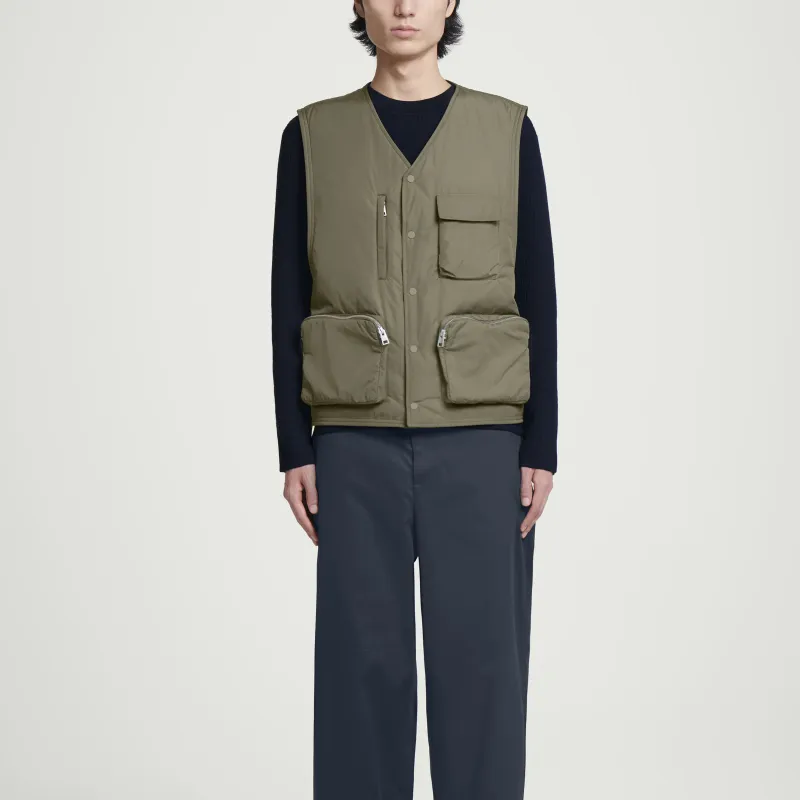 COS Vests Men Green-1