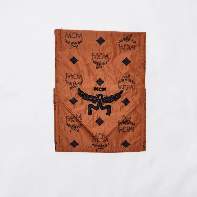 MCM Pocket Detailed Crewneck T Shirt-2