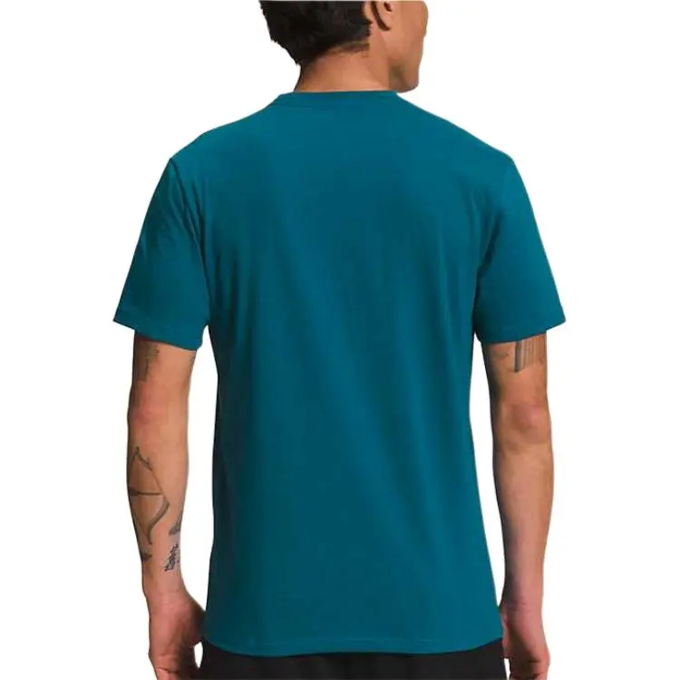THE NORTH FACE T Shirts Men Coral Blue-4