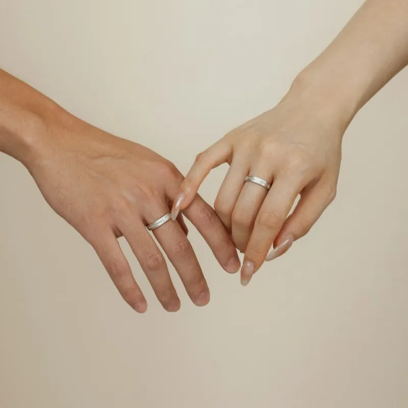 KAILEIFU S925 Silver Rings Unisex Silver-3