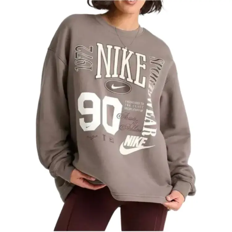 Nike Sportswear Women's Oversized Crew Neck French Terry Sweatshirt-2