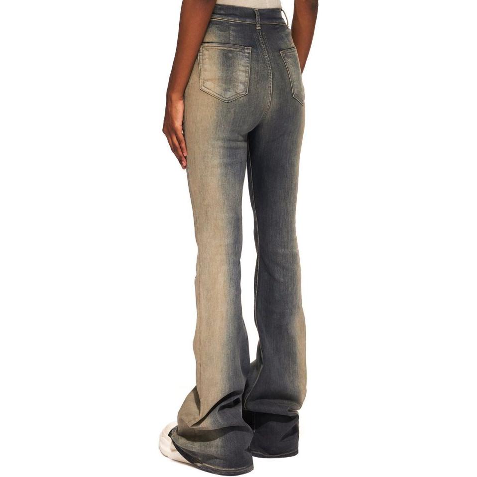 Rick Owens DRKSHDW Jeans Women's Blue 25 - POIZON