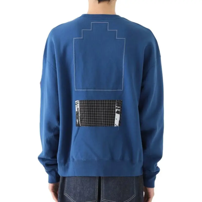 Cav Empt Sweatshirts Men Sea Blue-4