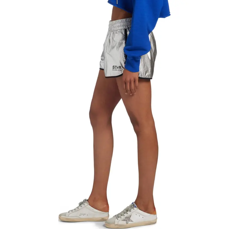 Golden Goose Diana Logo Printed Shorts-4