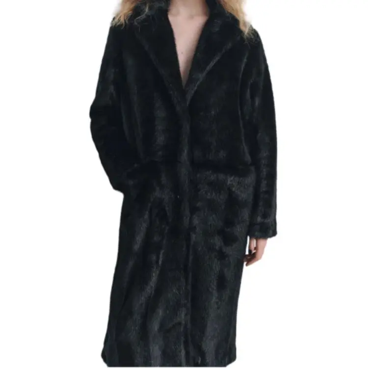 ZARA ZW Series Coats Women's Black-5