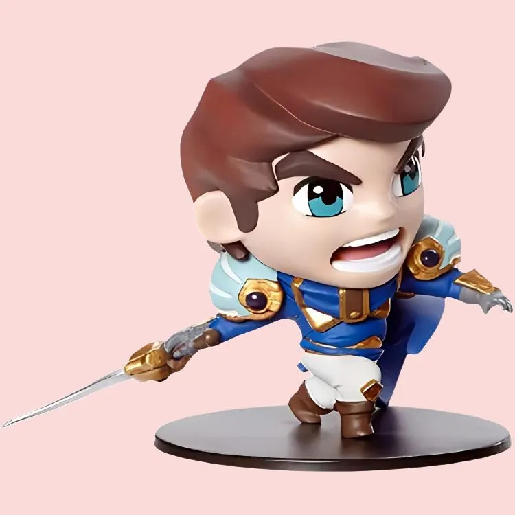 LEAGUE OF LEGENDS Garen The Might Of Demacia Garen The Might Of Demacia Chibi Figures 9.1cm-2