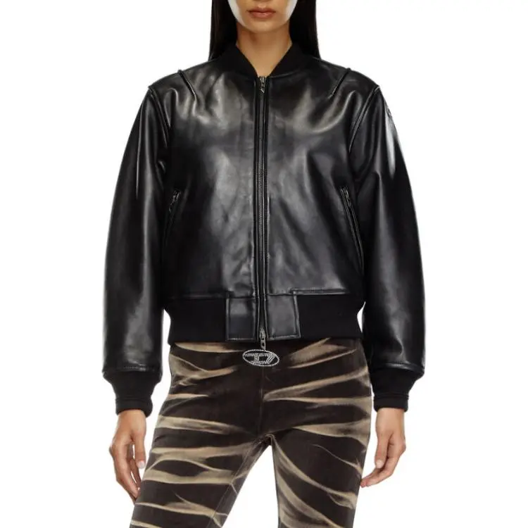 DIESEL L Ilan Oversized Bomber Jacket-2