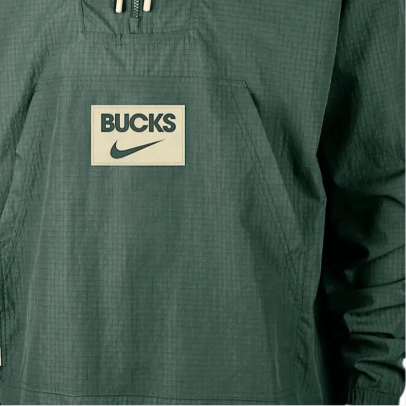 Nike Milwaukee Bucks Club Courtside Men's Nike Nba Anorak-3