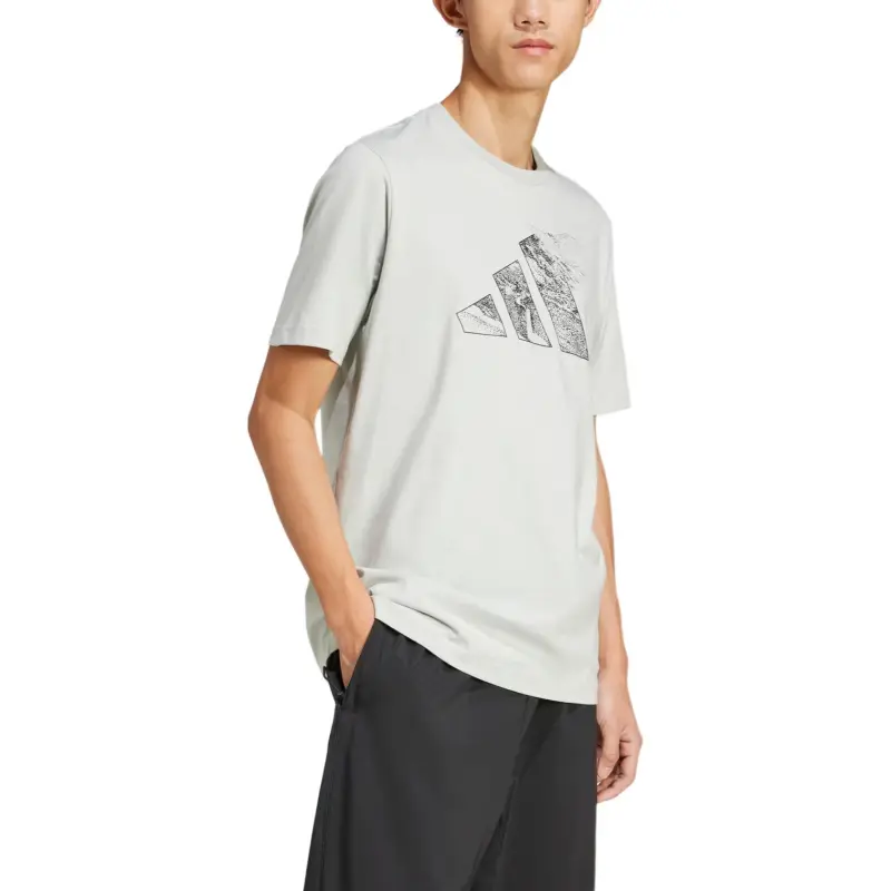 Adidas Free Shipping With AdiClub City Escape Logo Graphic Tee-2