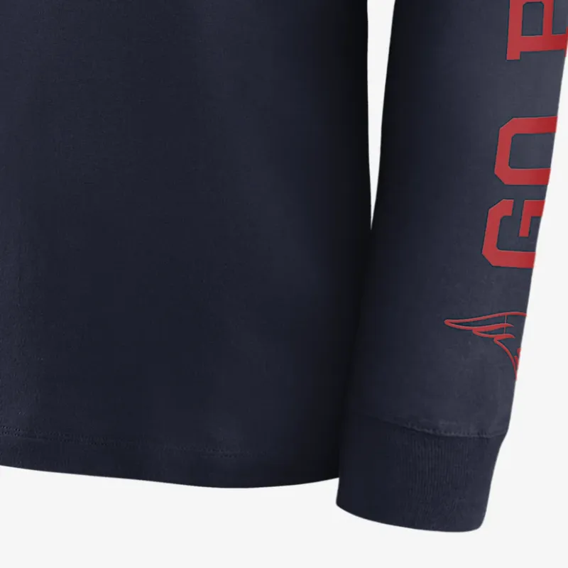 Nike EnglandNFL FW24 Patriots T-Shirt Men's University Marine Blue-2