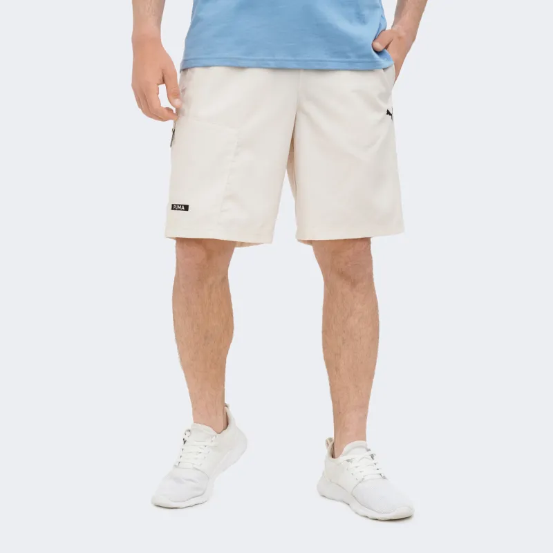 PUMA DESERT ROAD Cargo Shorts Men's Beige-3