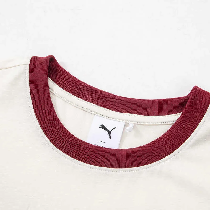 PUMA T Shirts Women's White-2