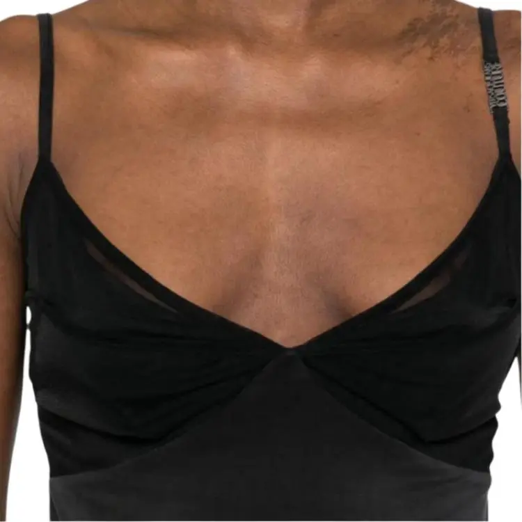 VERSACE JEANS COUTURE Mesh panelling Top-4
