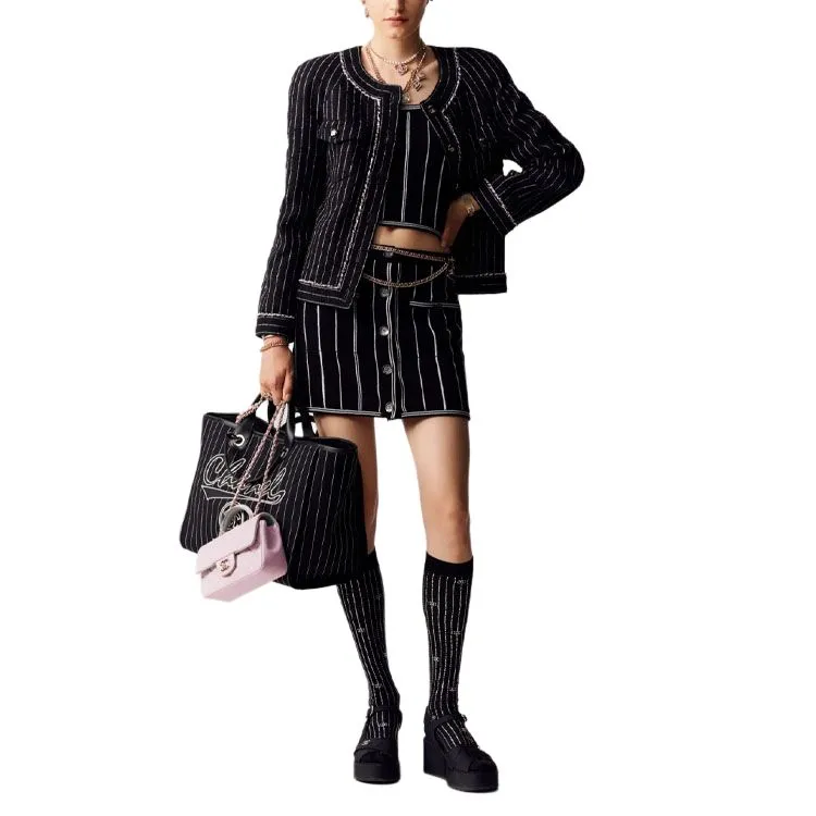 CHANEL Women's Knee high Socks-1