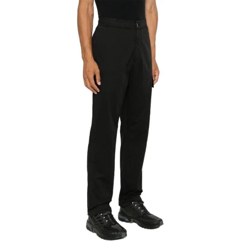 STONE ISLAND Compass Patch Straight Leg Pants-3
