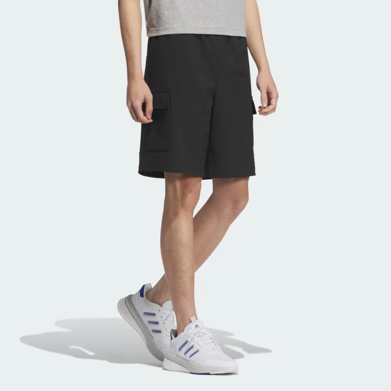 Adidas Climacool WOVEN CARGO Shorts Men's Black-3